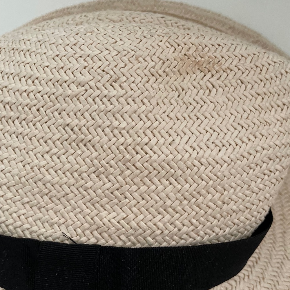 Hat Attack Straw Fedora Hat - Picture 4 of 7